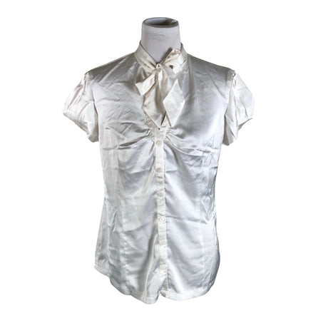 Unisex Avenue - Short-sleeved blouse, size 40 - White ()