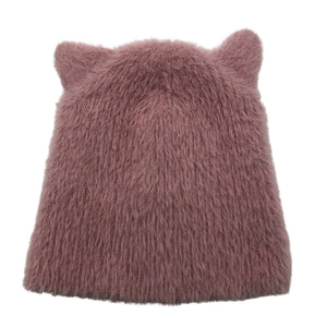 Unisex Lindex - Winter beanie, size 46 - 48 cm - Light pink (1)