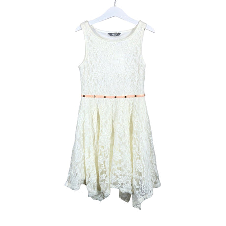 Unisex Lindex - Party dress, size 134 - 140 - Natural white ()
