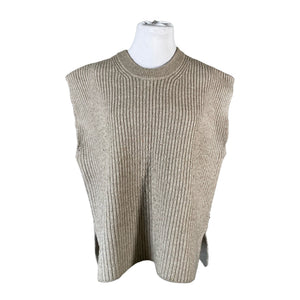 Unisex Lindex - Knit vest, size 48 - Beige (1)
