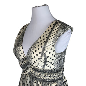 Unisex Andiata - Party dress, size 42 - Beige (3)
