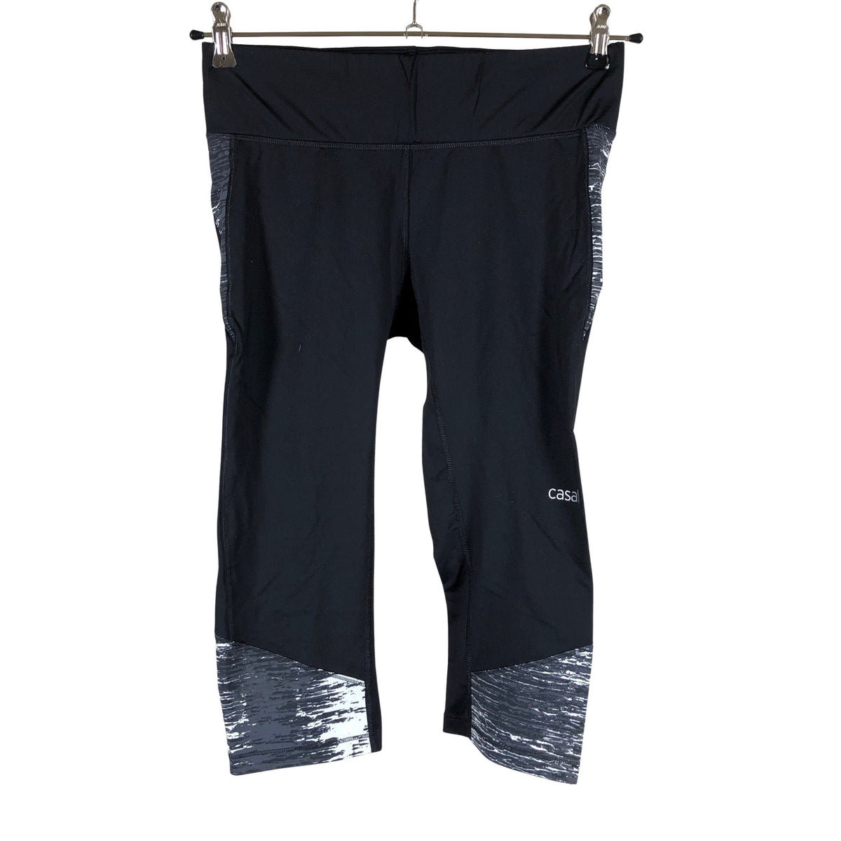 Unisex Casall - Sports capri pants, size 40 - Black (1)