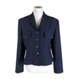 Unisex Randigarutan - Jacket, size 40 - Blue ()