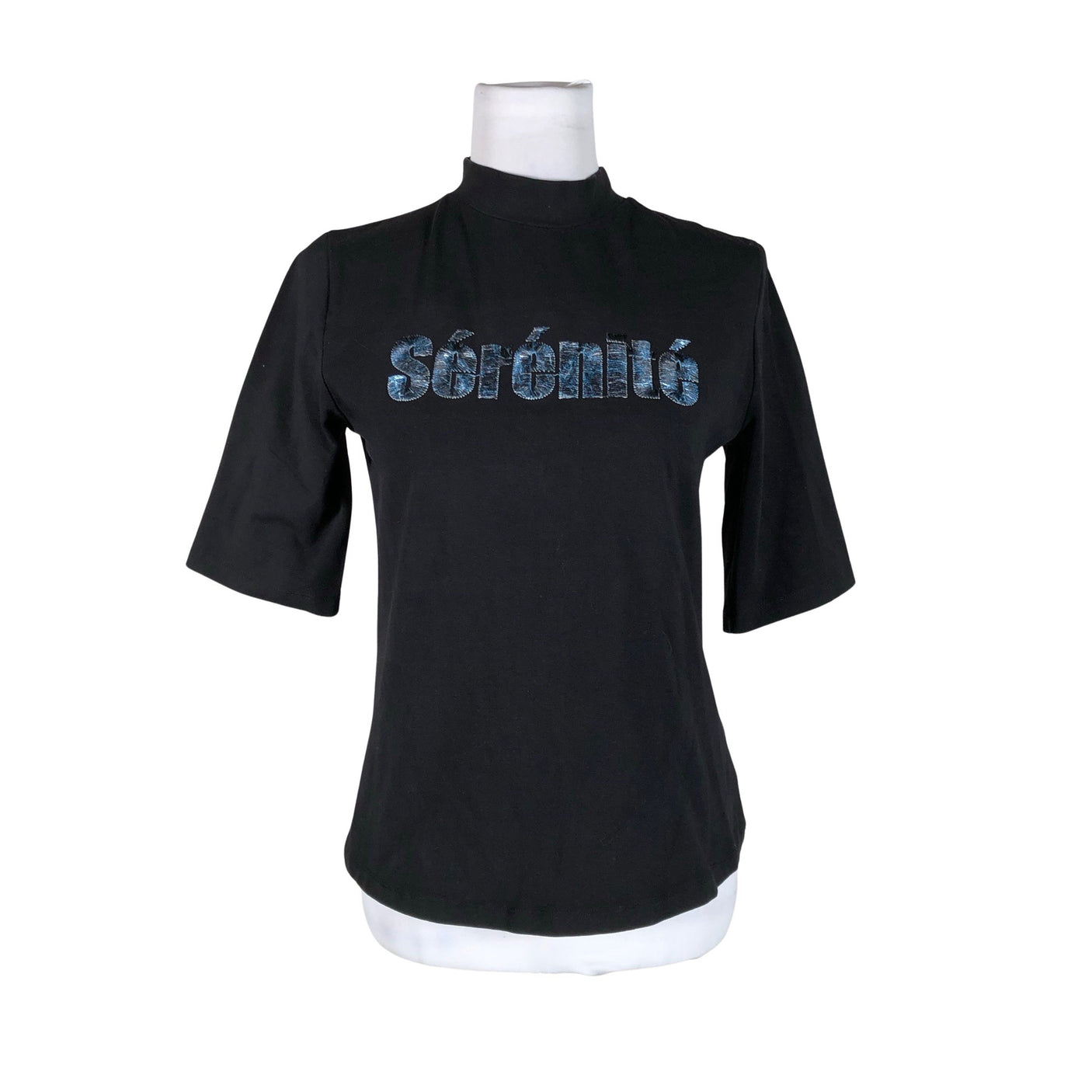 Unisex Lindex - T-shirt, size 38 - Black (1)