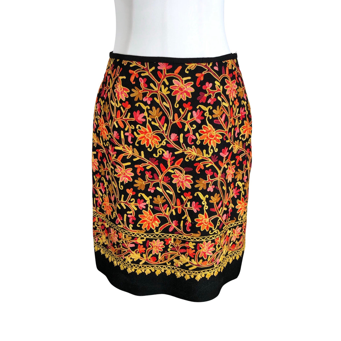 Unisex Luisa Spagnoli - Fabric skirt, size 38 - Black (1)