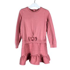 Unisex Polarn O. Pyret - Sweatshirt dress, size 110 - 116 - Light pink (1)