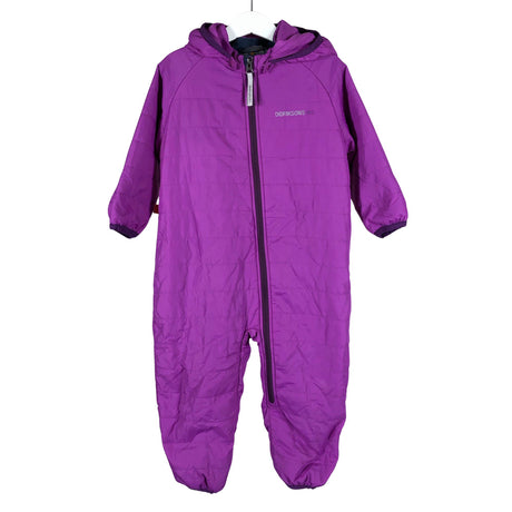 Unisex Didriksons - Lightly padded overall, size 86 - 92 - Violet ()
