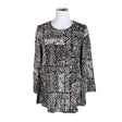 Unisex Marimekko - Schiffon tunic, size 34 - Black ()