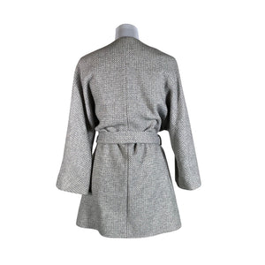 Unisex Massimo Dutti - Wool coat, size 38 - Gray (2)