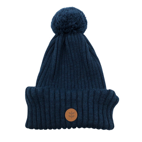 Unisex Ommellinen - Winter beanie, size 56 - 58 cm - Blue ()