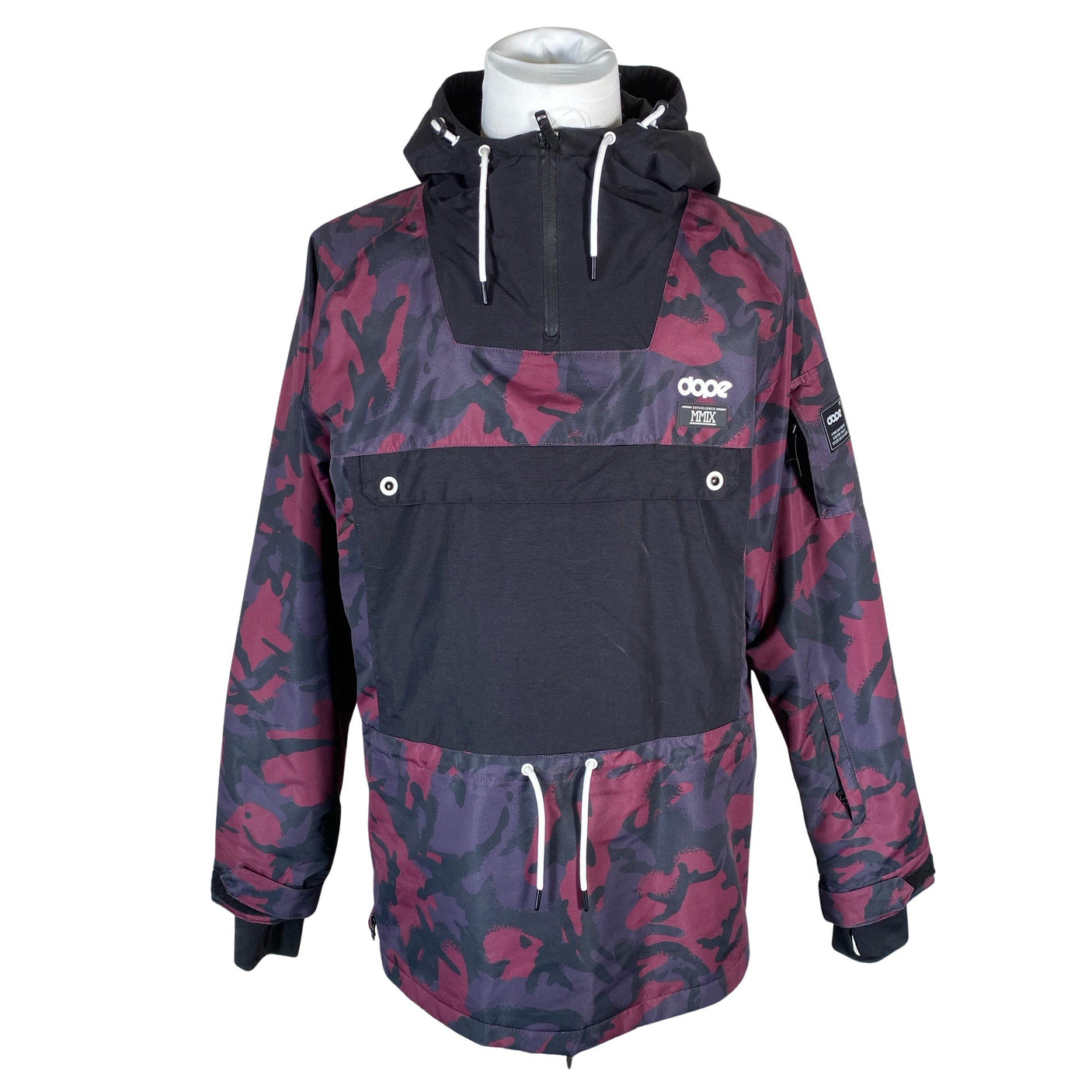 Unisex Dope - Lightly padded jacket, size L - Wine red (1)
