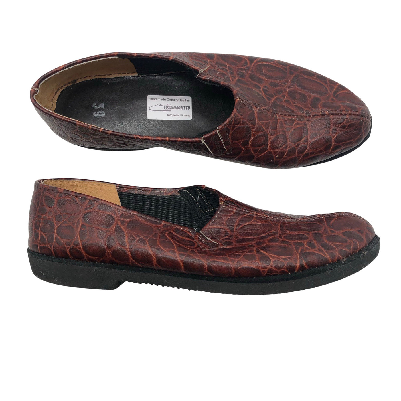 Unisex Tossumonttu - Indoor shoes, size 39 - Brown (1)