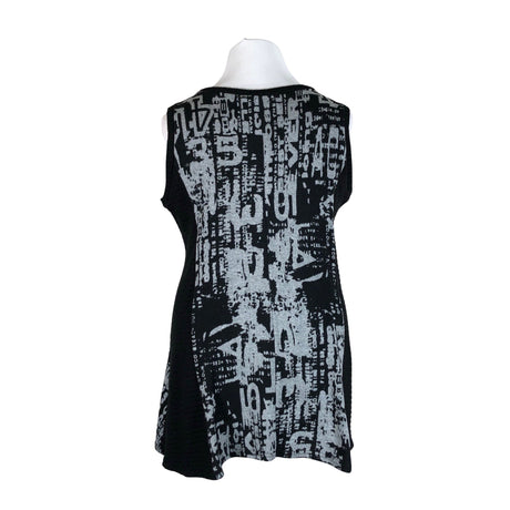 Unisex Bloomit - Knit tunic, size 44 - Black (2)