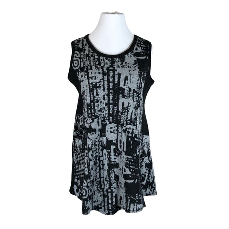 Unisex Bloomit - Knit tunic, size 44 - Black ()