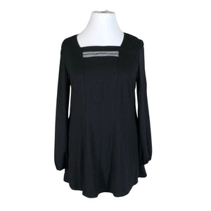 Unisex Mille - Tricot tunic, size 42 - Black (1)