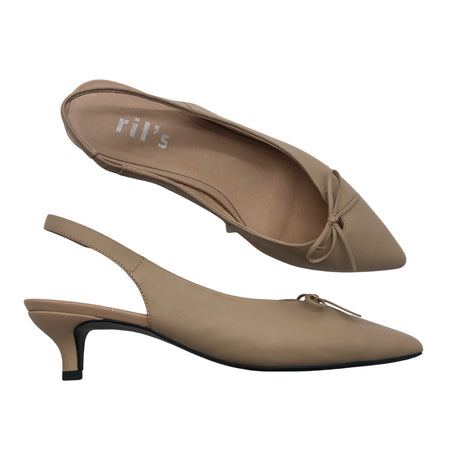 Unisex Ril's - High heels, size 39 - Beige ()