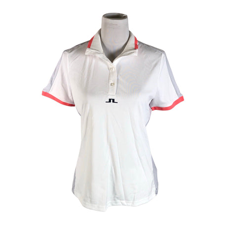 Unisex J.Lindeberg - Sports shirt, short sleeve, size 40 - White ()