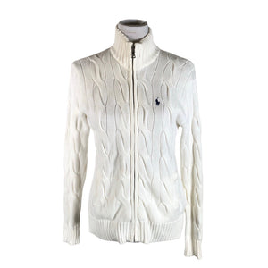 Unisex Polo Ralph Lauren - Cardigan, size 36 - White (1)