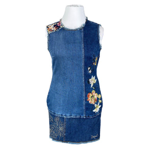 Unisex Desigual - Denim dress, size 42 - Blue (1)
