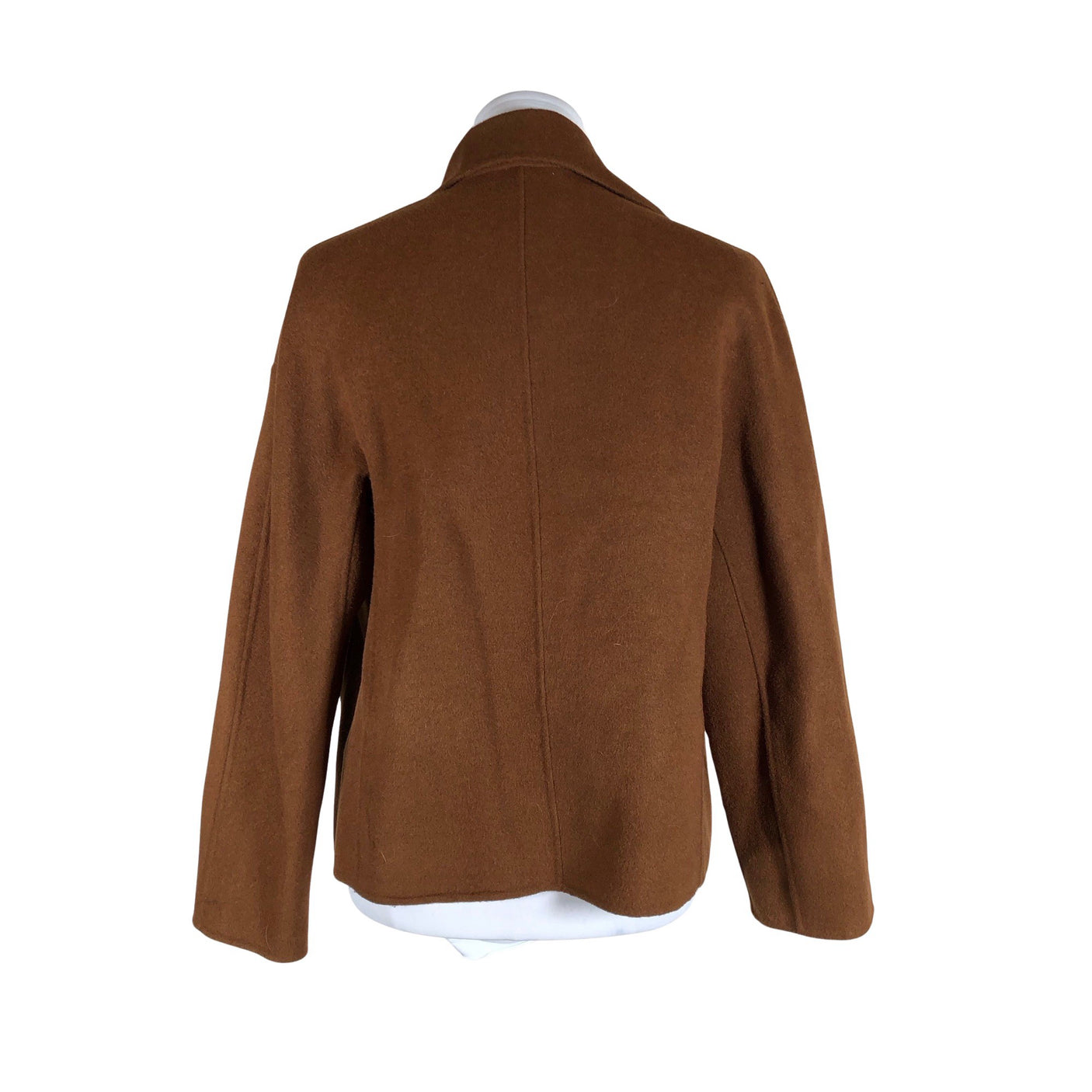 Unisex Massimo Dutti - Wool coat, size 36 - Brown (2)