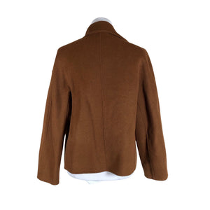 Unisex Massimo Dutti - Wool coat, size 36 - Brown (2)