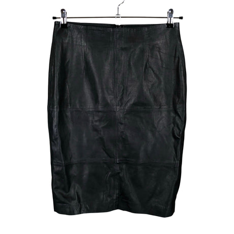 Unisex Esprit - Leather skirt, size 38 - Black ()