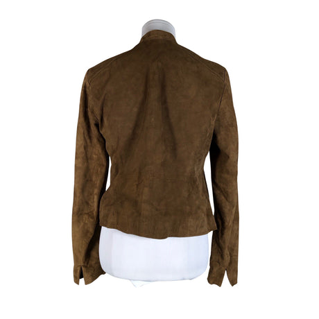 Unisex Esprit - Leather jacket, size 40 - Brown (2)