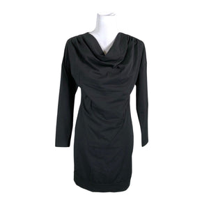 Unisex NOSH - Tricot dress, size 32 - Black (1)