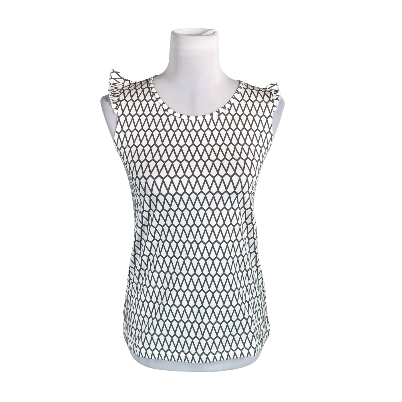 Unisex NOSH - Tricot tank top, size 32 - White (1)