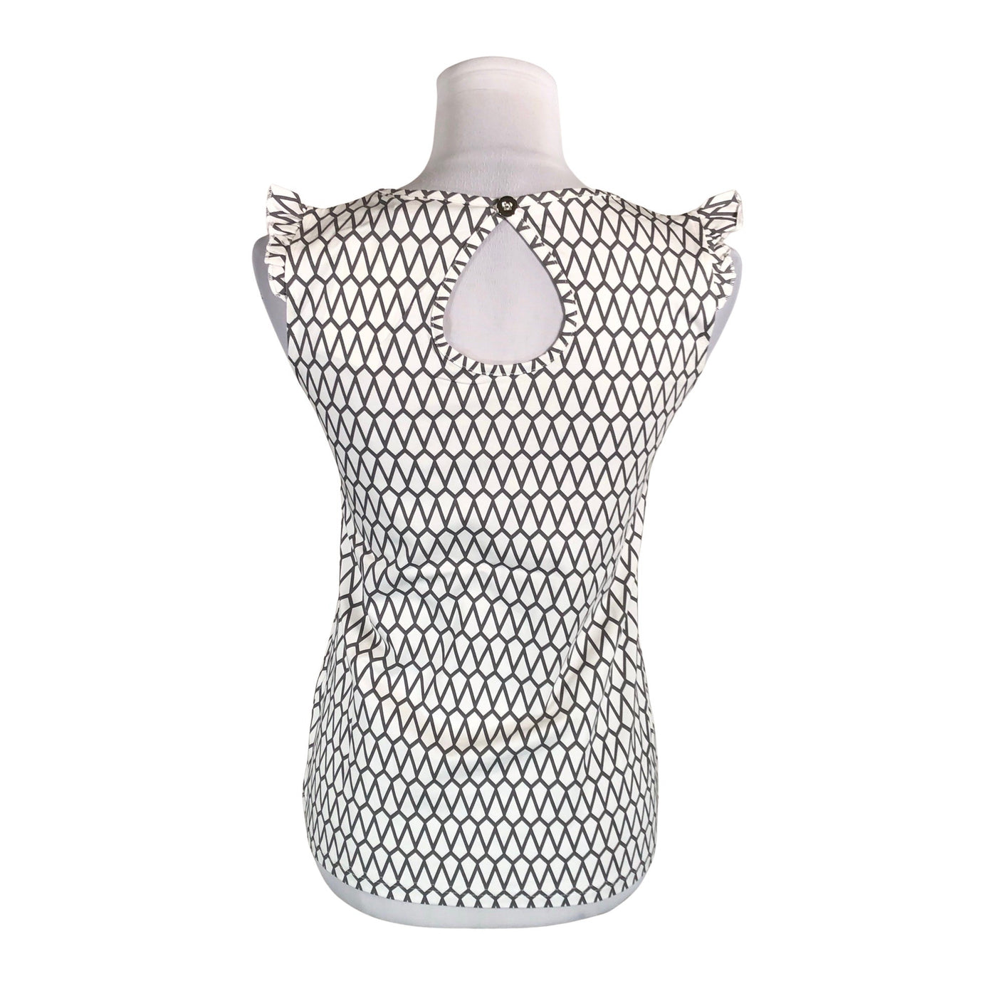 Unisex NOSH - Tricot tank top, size 32 - White (2)