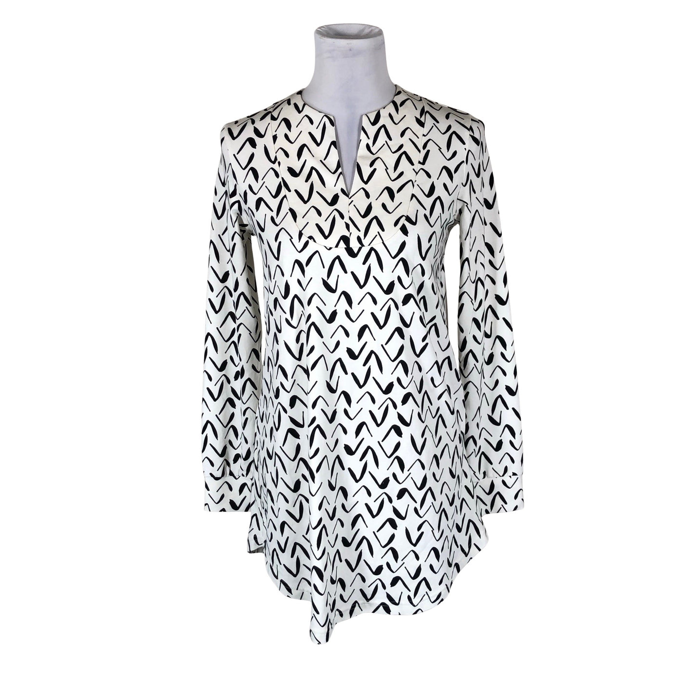 Unisex NOSH - Tricot tunic, size 32 - White (1)