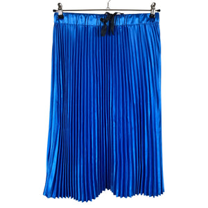 Unisex Scotch&Soda - Pleated skirt, size 38 - Blue (1)