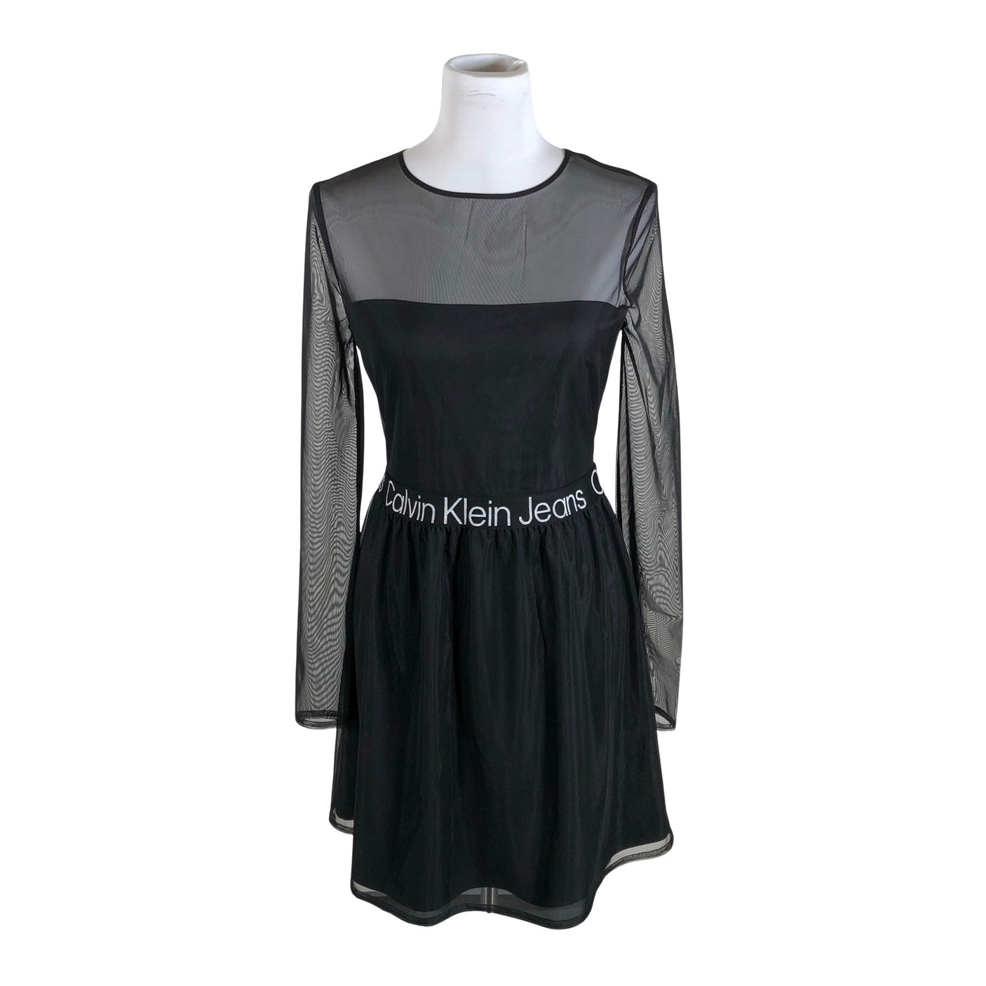 Unisex Calvin Klein - Tricot dress, size 38 - Blue (1)