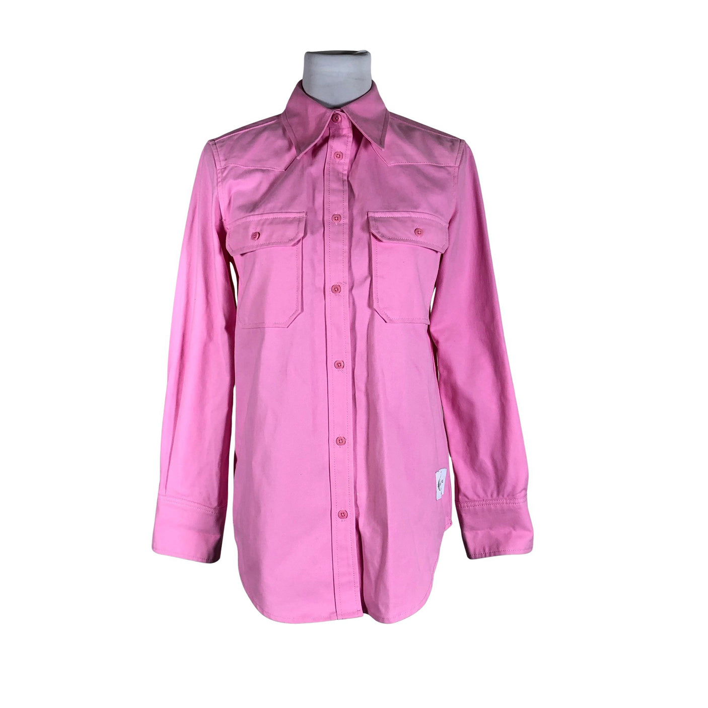 Unisex Calvin Klein Jeans - Denim shirt, size 36 - Light pink (1)
