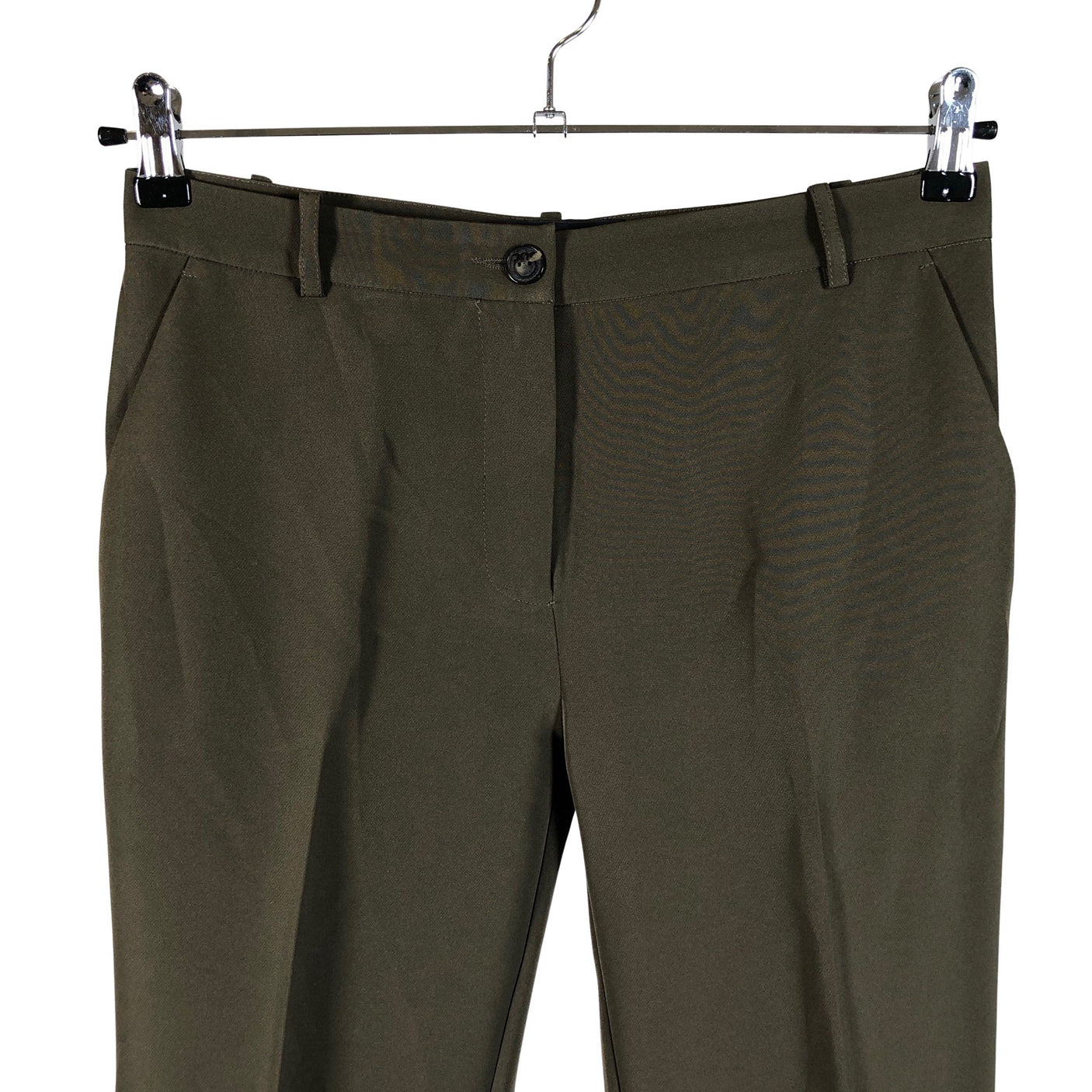 Unisex Pinko - Straight leg trousers, size 38 - Green (3)