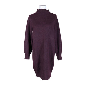 Unisex Selected - Knit dress, size 38 - Violet (1)