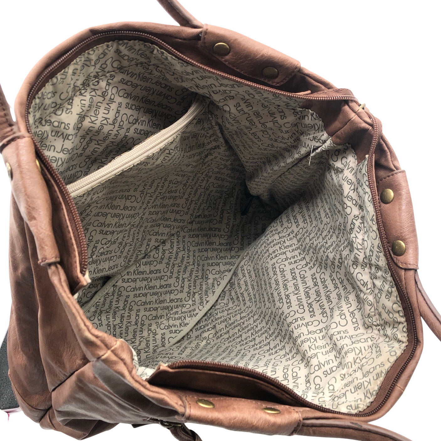 Unisex Calvin Klein Jeans - Handbag, size Maxi - Brown (2)