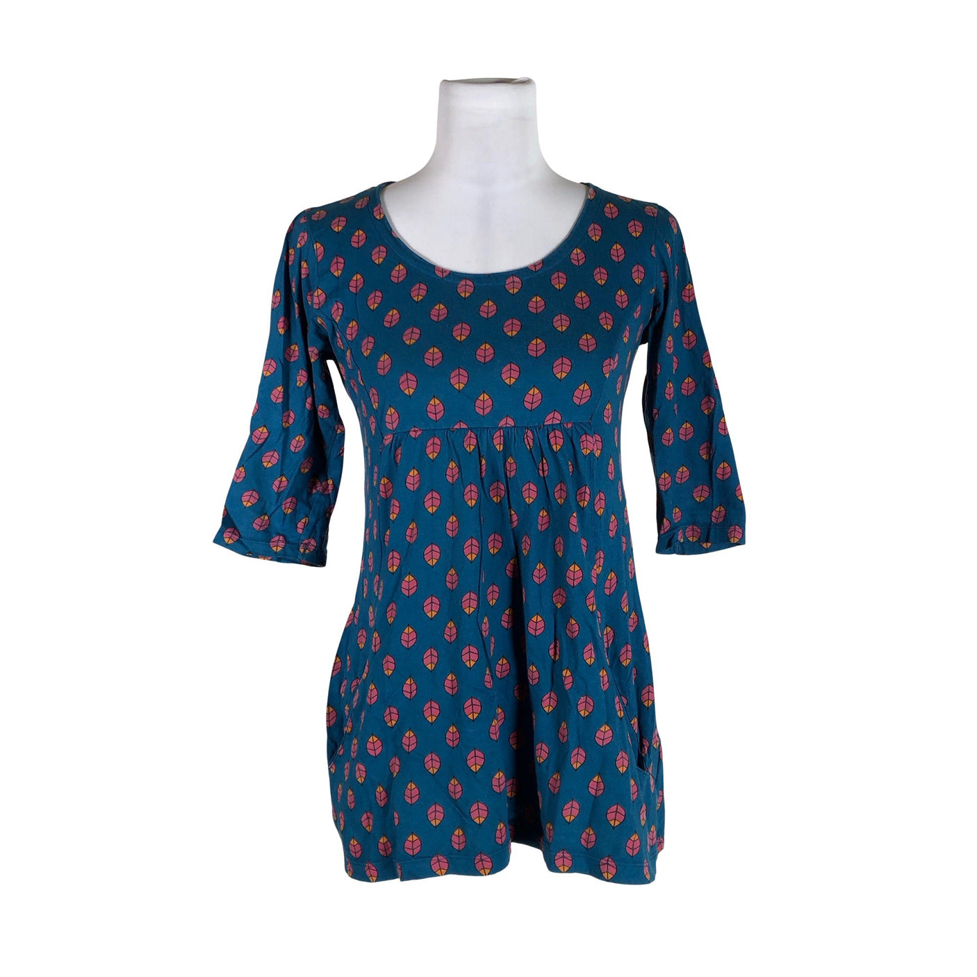Unisex Mudd & water - Tricot tunic, size 38 - Blue (1)