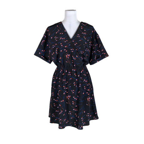 Unisex Lindex - Schiffon dress, size 38 - Blue ()