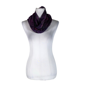Unisex NP Collection - Circle scarf, size Maxi - Violet (1)