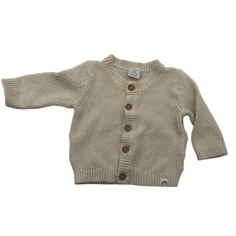 Unisex Lindex - Cardigan, size 56 - 62 - Beige ()