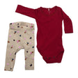 Unisex Name It - Body, size 44 - 50 - Red ()