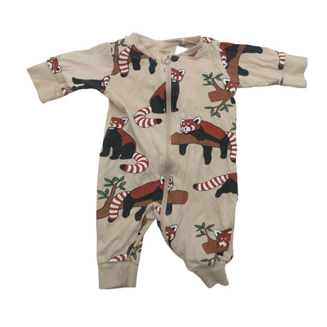 Unisex Lindex - Overalls, size 50 - 56 - Beige ()