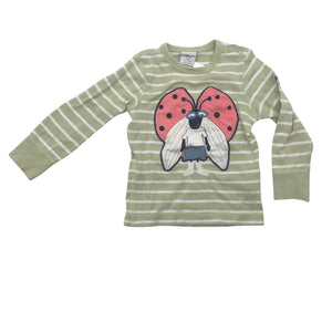 Unisex Polarn O. Pyret - Tricot shirt, size 74 - 80 - Green (1)