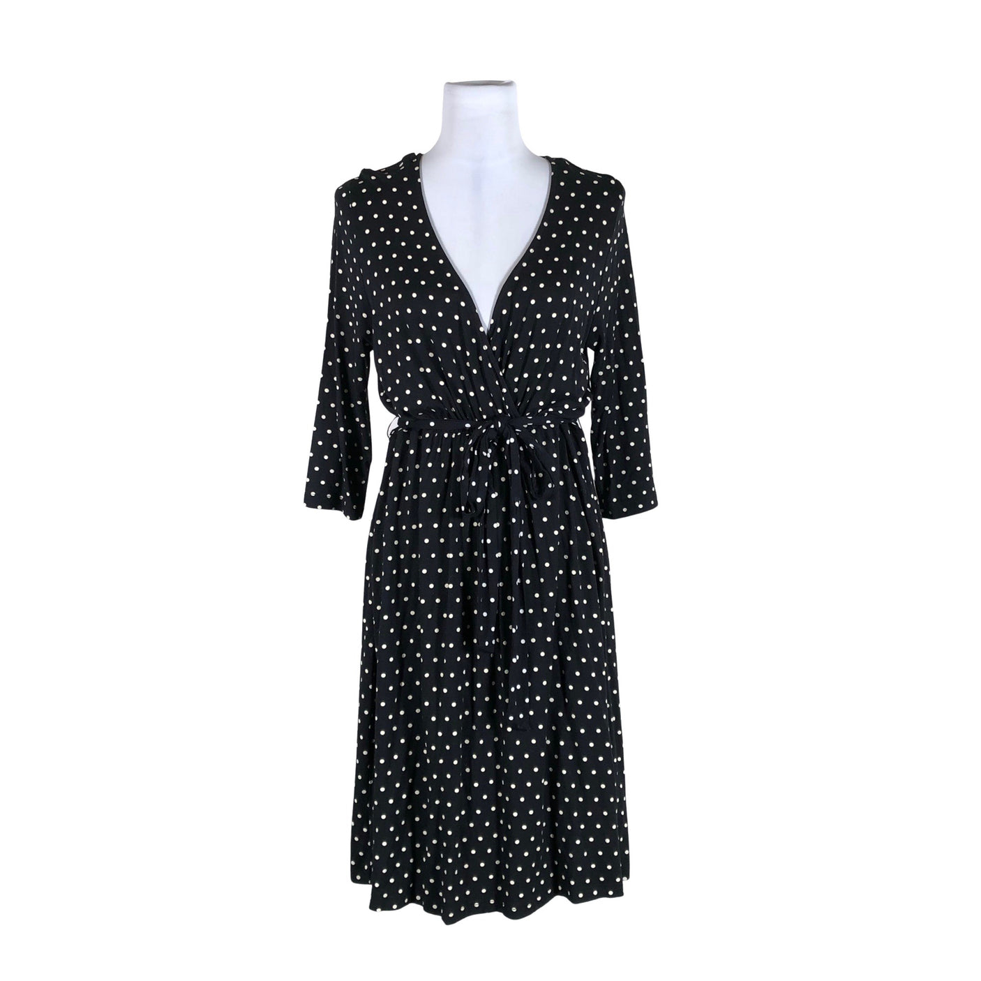 Unisex Lindex - Tricot dress, size 40 - Black (1)