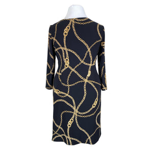 Unisex Lauren Ralph Lauren - Tricot dress, size 42 - Black (2)