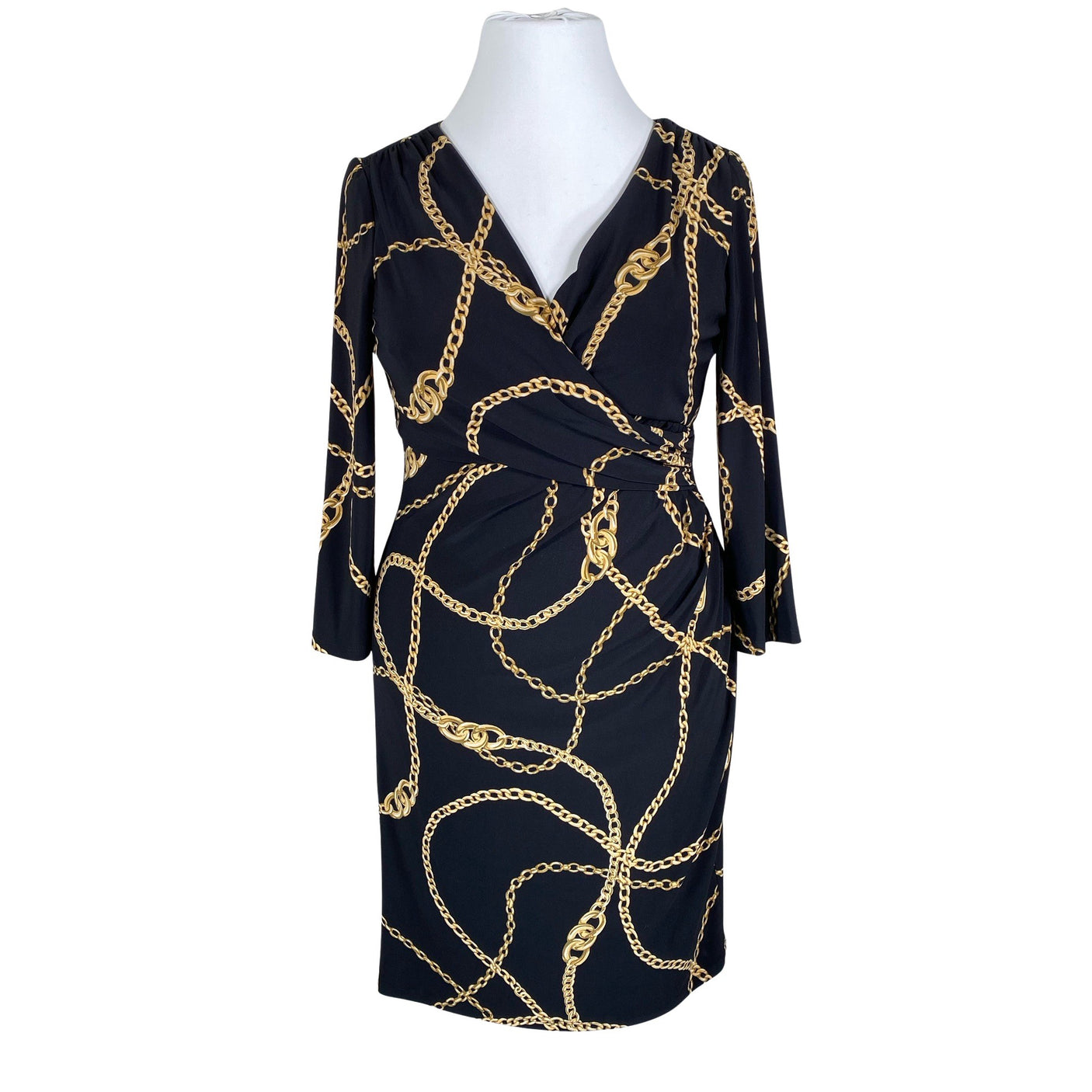 Unisex Lauren Ralph Lauren - Tricot dress, size 42 - Black (1)