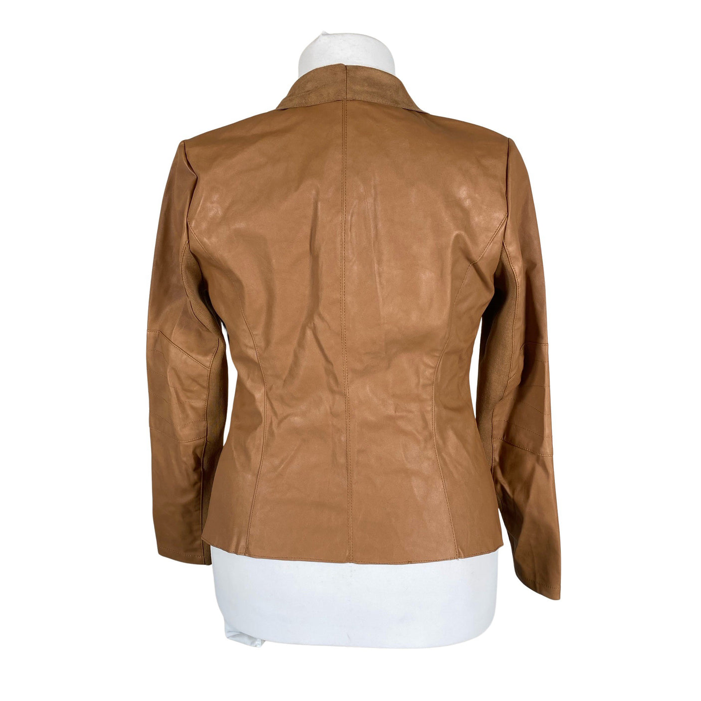 Unisex Amy's Stories - Leather jacket, size 42 - Brown (2)