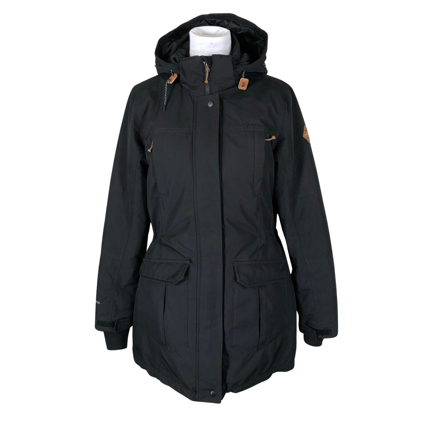 Unisex Rukka - Down jacket, size 38 - Black (1)