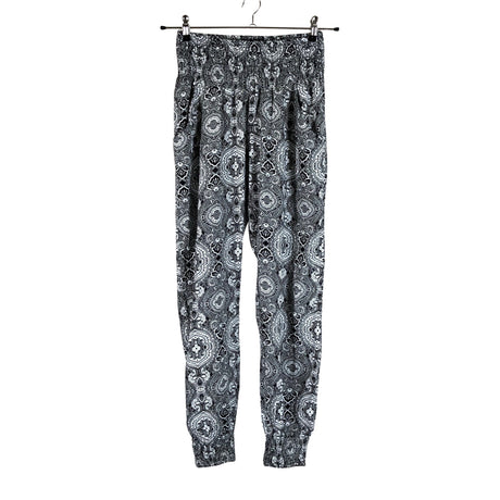 Unisex Urban Classics - Schiffon trousers, size 34 - Black ()
